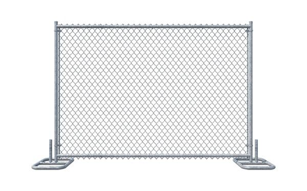 temporary panel fencing are made from weather-resistant materials to withstand the elements